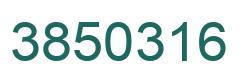 Número 3850316 imagen verde