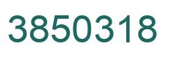 Número 3850318 imagen verde
