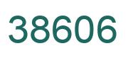 Number 38606 green image