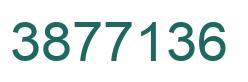 Número 3877136 imagen verde