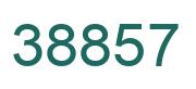 Número 38857 imagen verde