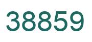 Número 38859 imagen verde