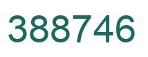 Número 388746 imagen verde