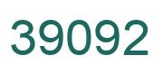 Número 39092 imagen verde