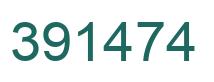Número 391474 imagen verde
