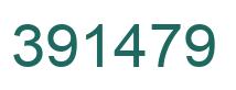 Number 391479 green image