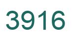 Number 3916 green image