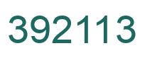 Número 392113 imagen verde