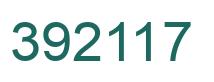 Número 392117 imagen verde
