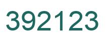 Número 392123 imagen verde