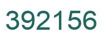 Número 392156 imagen verde