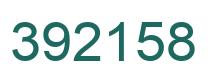 Número 392158 imagen verde