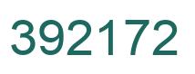 Number 392172 green image