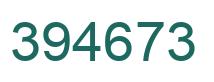 Número 394673 imagen verde