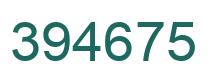 Número 394675 imagen verde