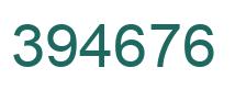 Número 394676 imagen verde