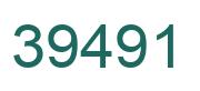 Número 39491 imagen verde