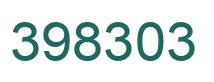 Number 398303 green image