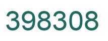 Number 398308 green image