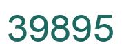Número 39895 imagen verde