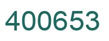 Número 400653 imagen verde