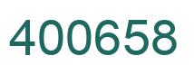 Número 400658 imagen verde