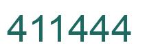 Número 411444 imagen verde