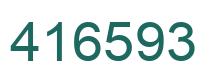 Número 416593 imagen verde