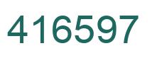 Número 416597 imagen verde