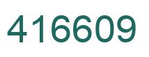 Número 416609 imagen verde