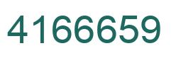 Número 4166659 imagen verde