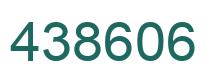 Número 438606 imagen verde