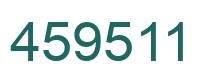 Número 459511 imagen verde