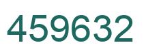 Número 459632 imagen verde