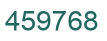Número 459768 imagen verde