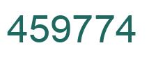 Número 459774 imagen verde