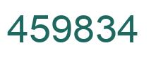 Número 459834 imagen verde