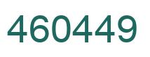 Número 460449 imagen verde