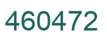 Número 460472 imagen verde
