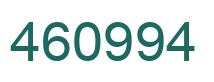 Número 460994 imagen verde