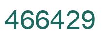 Número 466429 imagen verde