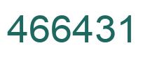 Número 466431 imagen verde