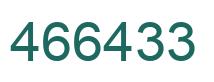 Número 466433 imagen verde