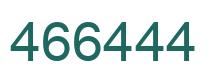 Número 466444 imagen verde