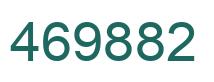 Number 469882 green image