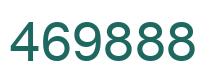 Number 469888 green image