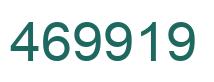 Número 469919 imagen verde