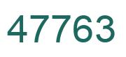 Número 47763 imagen verde