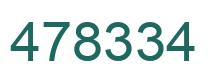Número 478334 imagen verde