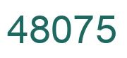 Número 48075 imagen verde